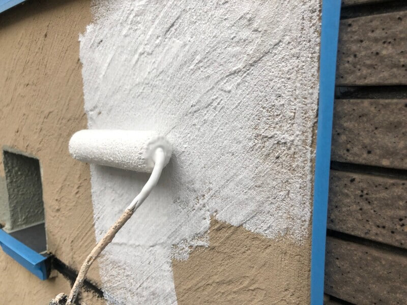 モルタル外壁　雨漏り　補修