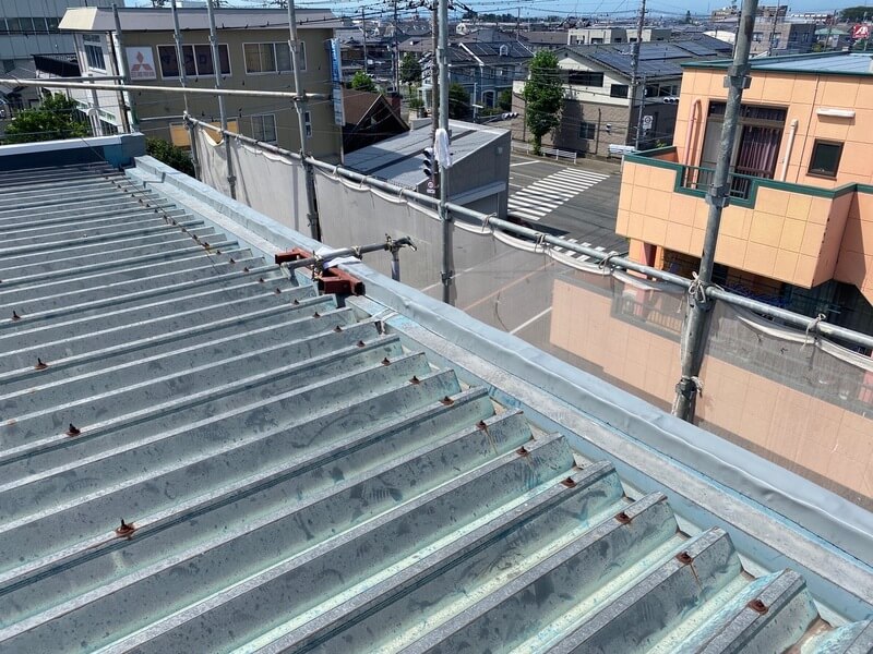 雨漏り　パラペット