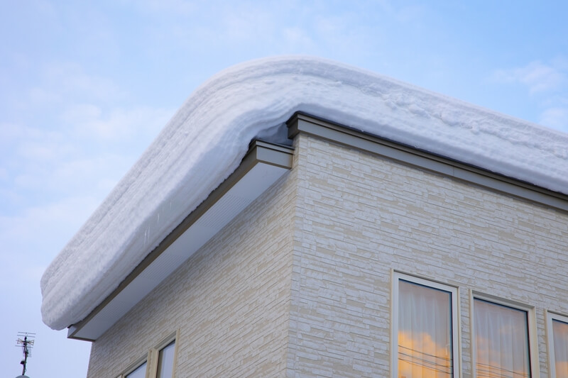 屋根雪