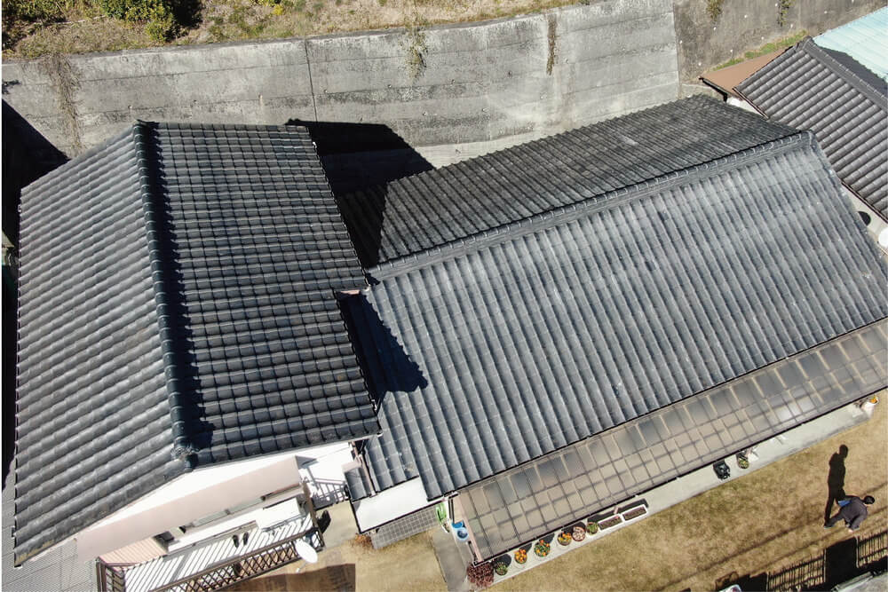 屋根改修前